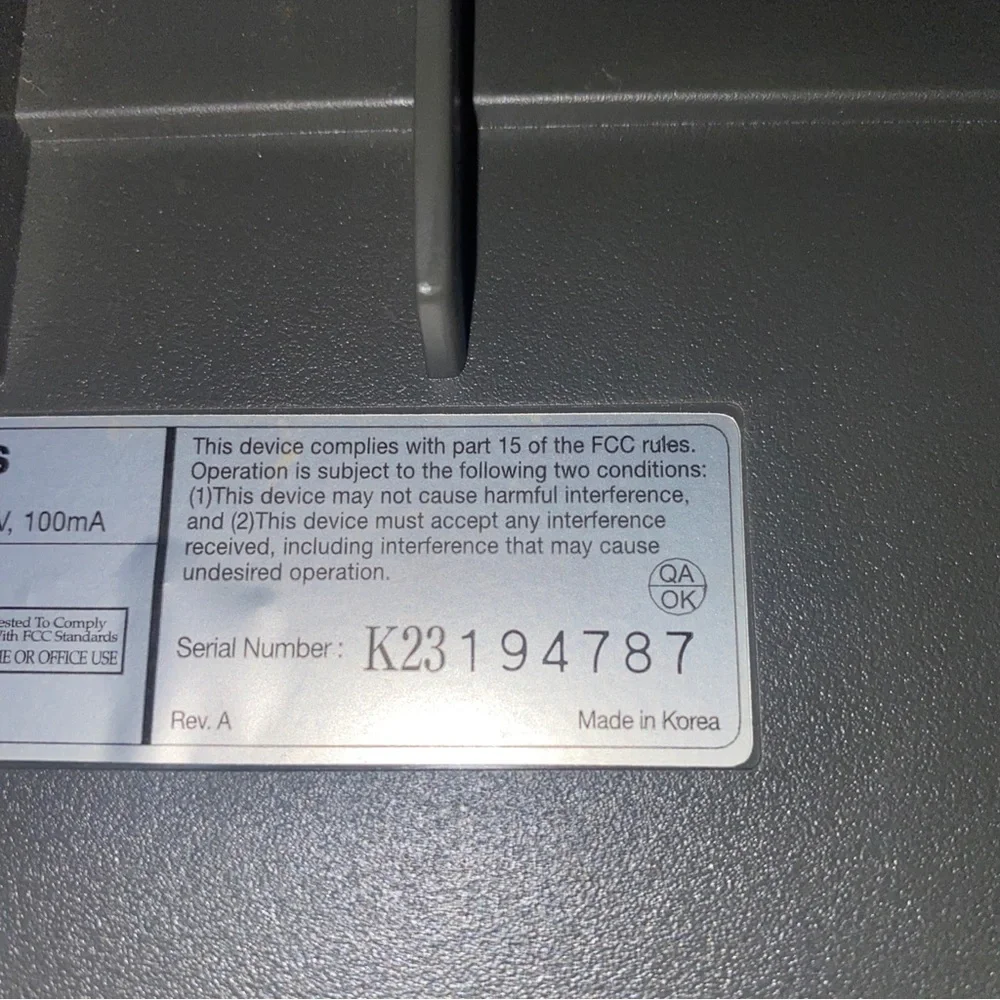 E machine clicky key board